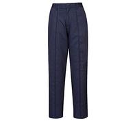Portwest LW97 Pantalon Stretch pour Femme, Bleu Marine, 46 Waist - 31 inch Leg