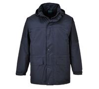 Portwest S523 Parka Oban doublée polaire Marine - Taille XXXL