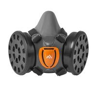 Portwest P422 Kit demi-masque TPR (avec filtres P3) Gris - Taille S/M