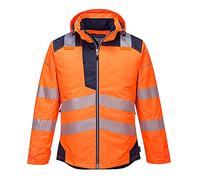 Portwest Parka PW3 HV Orange/Marine Taille S