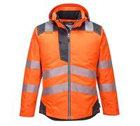 Parka Hv Pw3 Couleur : Orange/noir Taille Xxxl - Portwest