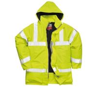 Parka Bizflame Rain Hi-vis Multirisque Couleur : Jaune Taille L - Portwest