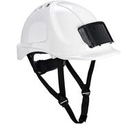 Portwest PB55 Endurance White Vented Safety Helmet with Visitor Badge Holder