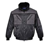 Portwest Pilot Jacket 2-Tone, colorBkGrey talla 3 XL