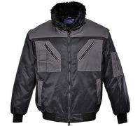 Portwest Pilot Jacket 2-Tone, colorBkGrey talla 4XL
