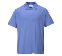 Portwest Polo antistatique ESD, Couleur: Bleu Hamilton, Taille: M, AS21HBRM