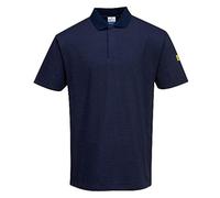 Portwest Polo antistatique ESD, Couleur: Marine, Taille: XL, AS21NARXL