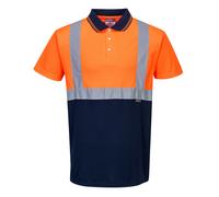 Portwest Polo Bicolore Haute Visibilité Two Tone Été Manche Courte HI VIZ S479