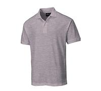 Portwest Polo Naples, Couleur: Gris Chiné, Taille: M, B210HGRM