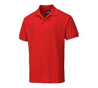 Portwest Polo Naples, Couleur: Rouge, Taille: L, B210RERL