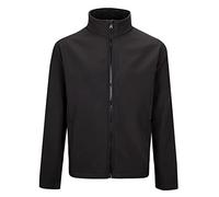 Portwest - Print & Promo Softshell Workwear Jacket - Black - 3XL
