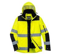 Portwest Blouson 3-en-1 Pro Hi-Vis – Jaune/Noir Taille M