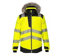 Portwest Parka d'hiver PW3 Haute visibilité Jaune/noir Taille XL