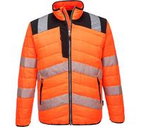 Portwest PW371 PW3 Veste matelassée de sécurité Orange/Black Taille XL