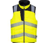 Portwest PW374 PW3 Gilet de sécurité doublé, réversible Yellow/Black Gr. XXXL