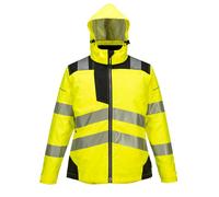 Portwest PW382 Veste d’Hiver Imperméable Haute Visibilité Femme Matelassée
