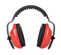 Portwest PW48 Casque anti-bruit Classic Plus Rouge