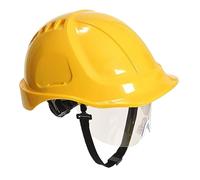 Portwest Casque de sécurité Endurance Plus PW54 avec visière Jaune