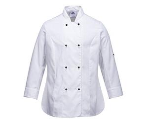 Portwest Rachel Ladies Long Sleeve Chefs Jacket