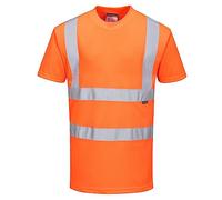 Portwest T-shirt RT23 de rail à haute visibilité Orange L