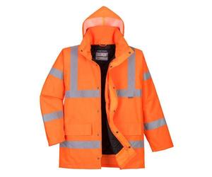Portwest RT30 Parka d'hiver Hi-Vis Traffic Orange - Taille XXXL