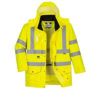 Parka Hi-vis 7-en-1 Couleur : Jaune Taille Xxl - Portwest