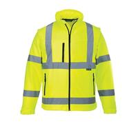 Portwest Blouson S428 HiVis Softshell (3 couches) Jaune Taille XXL
