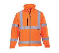 Portwest S428 Blouson HiVis Softshell (3 couches) Orange - Taille M