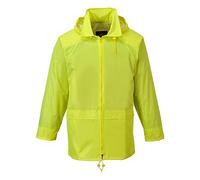 Portwest Veste de pluie S440 – Classique, imperméable et légère – Hommes Jaune M