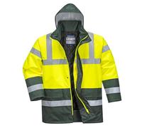 Portwest Parka S466 HV Bicolore Traffic Jaune/Vert Taille XL