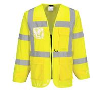 Portwest S475 Veste Executive Hi-Vis Jaune - Taille XS