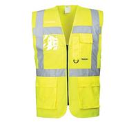 Portwest – Gilet de sécurité – S476 Berlin Executive – Jaune/orange – EN471 – S476YERL