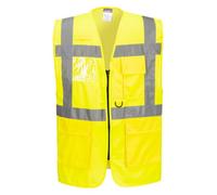 Portwest S476 Gilet Hi-Vis Executive - Berlin Jaune - Taille M