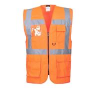 Portwest Gilet haute visibilité Executive Berlin S476 Orange Taille S