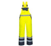 Portwest Pantalon d'avertissement d'hiver S489 Jaune Taille M