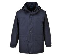 Portwest S523 Parka Oban doublée polaire Marine - Taille XS