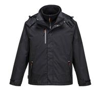 Portwest S553 Parka 3-en-1 Radial Noir - Taille 6XL
