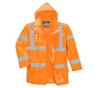 Portwest S765 Parka Hi-Vis Essential 5 en 1 Orange - Taille XXXL