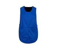 Portwest S843 Chasuble Avec Poche De Rangement Sergé Résistant | Bleu roi, S/M, Ouverture Latérale Réglable, Lavage Machine 60°C, Choix Coloris Usage Cuisine Professionnelle