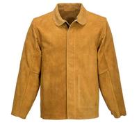 Portwest SW34 Veste de soudeur en cuir Bronze - Taille S