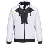 Portwest - Sweat à Capuche Zippé Dx4 Couleur : Blanc Taille Xl