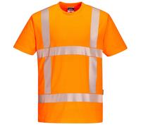 Portwest T-Shirt Haute Visibilité Manches Courtes Orange R413 RWS