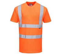 Portwest T-shirt de rail RT23 haute visibilité orange M