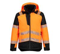Portwest T160 Parka HV PW3 Orange/Noir - Taille XL