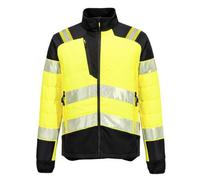 Portwest T170 Veste hybride baffle HV PW3 Jaune/Noir - Taille XL