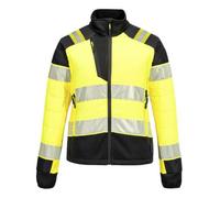 Portwest T171 Veste Baffle hybride HV pour femme PW3 Jaune/Noir - Taille M