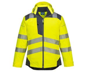 Portwest T400 Parka HV PW3 Orange/Noir - Taille 5XL