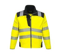 Portwest Softshell T402 Haute-Visibilité PW3 Jaune/Noir Taille S