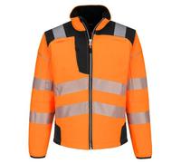 Portwest T402 Softshell Haute-Visibilité PW3 Orange/Noir - Taille 4XL