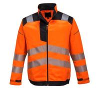 Portwest Veste de travail T500 PW3 Haute visibilité Orange/Noir Taille L